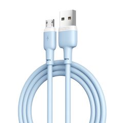 XO NB208 Καλώδιο Φόρτισης + Data Micro 1m Μπλέ