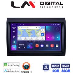 LM Digital - LM ZN4193 GPS Οθόνη OEM Multimedia Αυτοκινήτου για DUCATO, BOXER, JUMBER (CarPlay/AndroidAuto/BT/GPS/WIFI/GPRS)