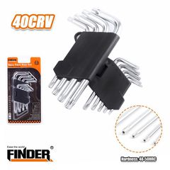 Κλειδιά Torx - 9pcs - Finder - 193123-thumb-1