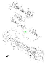 Suzuki AD50/AD60/AE50/AH75/AP50/AY50, Τσιμούχα/Σύστημα μετάδοσης-thumb-1