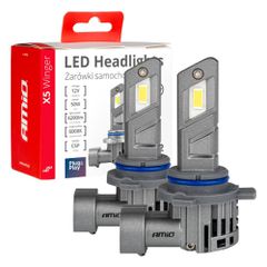 ΛΥΡΗΣ AMIO ΛΑΜΠΕΣ LED HIR2 12V 50W 6.000K 4200LM CSP CAN-BUS SERIES X5 WINGER AMIO - 2 ΤΕΜ, 03950/AM