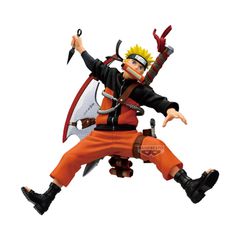 Banpresto Vibration Stars: Naruto 72 Series - Naruto Uzumaki Statue (16cm) (30020)