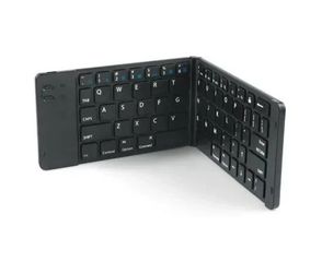 Mini Αναδιπλούμενο Πληκτρολόγιο Bluetooth Μαύρο-thumb-1