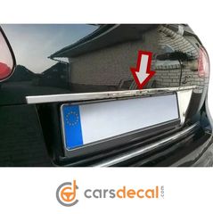 Skoda Fabia Octavia Superb Rapid Yeti Διακοσμητικό Νίκελ Πινακίδας