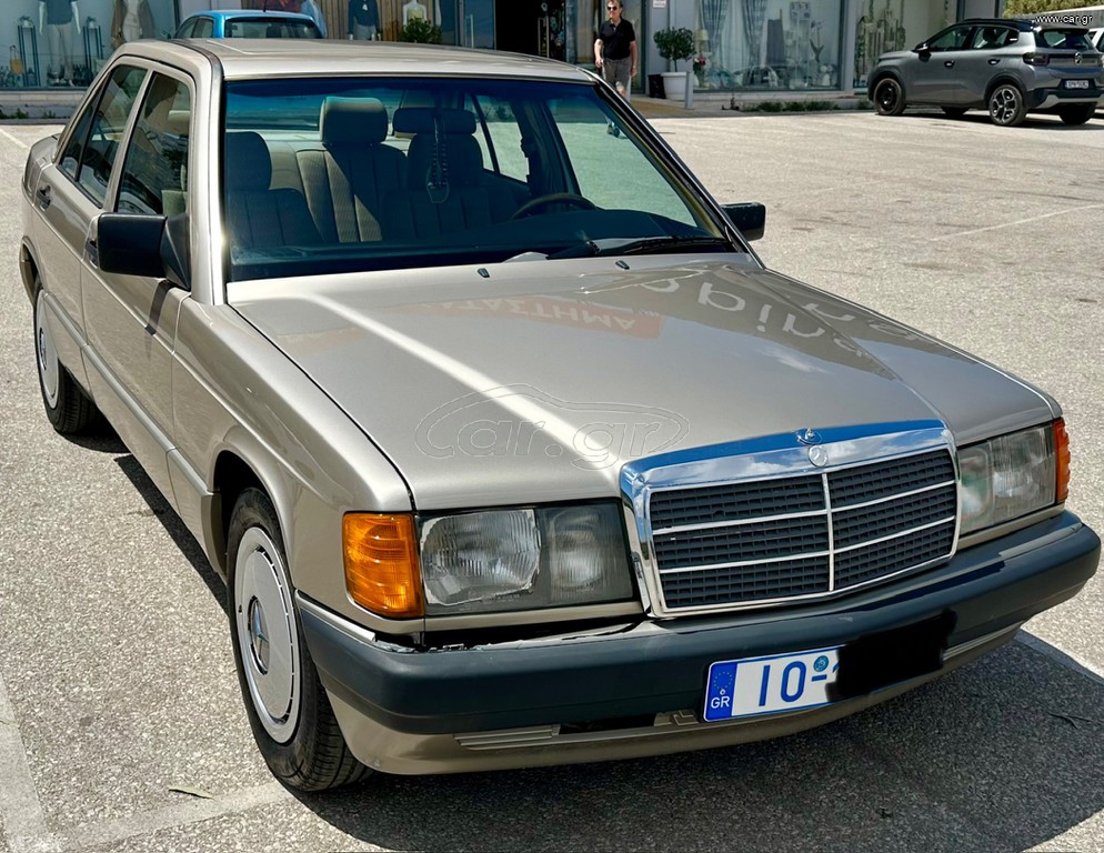 Mercedes-Benz 190 1990 190E ΑΥΤΟΜΑΤΟ! ΙΣΤΟΡΙΚΟ! 105€ TEΛΗ! ΑΡΙΣΤΟ! MANOS MOTORS