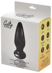 Vibro Plug Glass, Remote Control, 10 Vibration Modes-thumb-4
