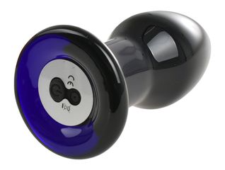 Vibro Plug Glass, Remote Control, 10 Vibration Modes-thumb-2