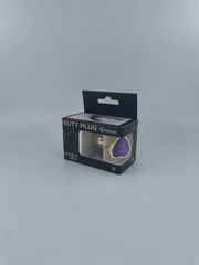 Hearty Buttplug, Small, Gold/Purple, Passion Labs-thumb-1