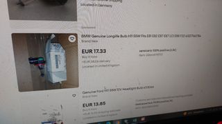 63217160784  ΛΑΜΠΑ ΠΡΟΒΟΛΕΑ  Α11  55W  Ε87-90-39 Χ3 Χ5 Χ6 Ζ4