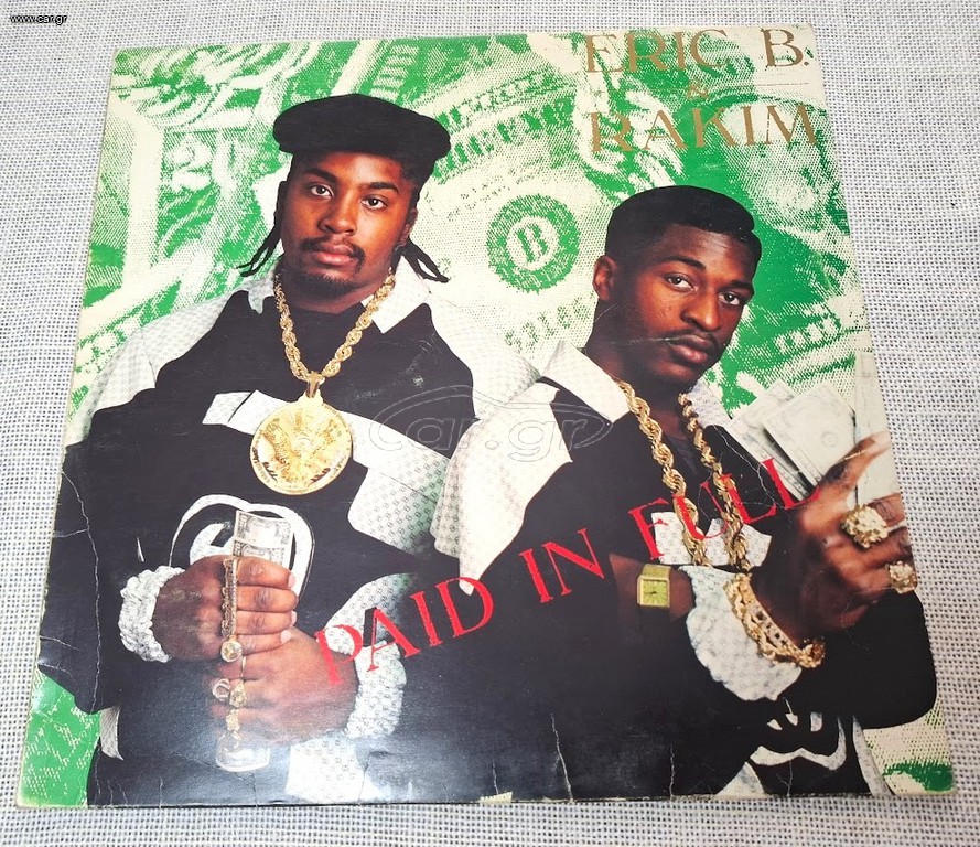 Eric B. & Rakim – Paid In Full  LP