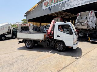 Γερανός-Φορτηγά Με Γερανό Mitsubishi 2009 CANTER HMF 535K4 4xΥΔΡ.ΒΕΛΩΝΙΑ ΑΣΥΡΜΑΤΟ ΧΕΙΡΙΣΤΗΡΙΟ