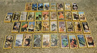 National Geographic, βιντεοκασέτες VHS, συνολο 39.