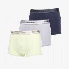 Calvin Klein Ανδρικό Μπόξερ Βαμβακερό 3 Τεμάχια Stretch Metallic