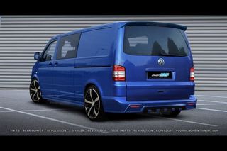REAR BUMPER VW T5  TUV TEILGUTACHTEN