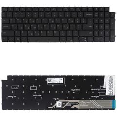 Πληκτρολόγιο Ελληνικό - Greek Laptop Keyboard για Dell Inspiron 15 5510 7610 16 7610 Vostro 15 5510 7510 055P41 55P41 09PPKF 9PPKF GR No Frame Black ( Κωδ.40705GRNOFR )