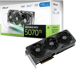 PNY GeForce RTX 5070 Ti 16GB GDDR7 Overclocked Triple Fan Plus