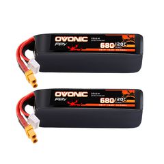 2 Pack Ovonic 4S 680mAh 120C 15.2V LiHV Battery w/XT30 Plug