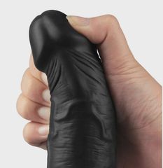 REAL SOFTEE Vibrator, 10 Vibration Modes, TPE, Black, 23.7 cm-thumb-6