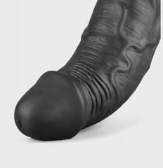 REAL SOFTEE Vibrator, 10 Vibration Modes, TPE, Black, 23.7 cm-thumb-5