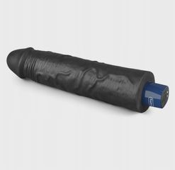 REAL SOFTEE Vibrator, 10 Vibration Modes, TPE, Black, 23.7 cm-thumb-3