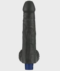 REAL SOFTEE Vibrator, 10 Vibration Modes, TPE, Black, 22.6 cm-thumb-4