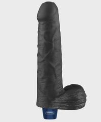REAL SOFTEE Vibrator, 10 Vibration Modes, TPE, Black, 22.6 cm-thumb-2