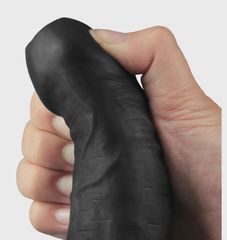 REAL SOFTEE Vibrator, 10 Vibration Modes, TPE, Black, 22.6 cm-thumb-6