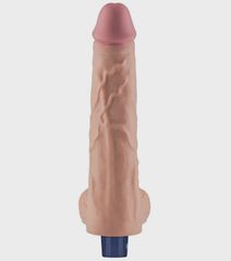 REAL SOFTEE Vibrator, 10 Vibration Modes, TPE, Natural, 25.3 cm-thumb-3