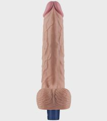 REAL SOFTEE Vibrator, 10 Vibration Modes, TPE, Natural, 25.3 cm-thumb-2