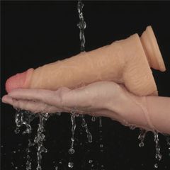 Power Basics Vibrator, 10 Vibration Modes, PVC, Flesh, 22.8 cm-thumb-2