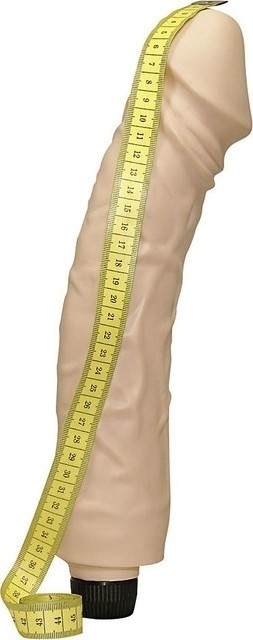 Vibrator Queeny Love Natural 33 Cm