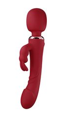 Wand & Rabbit G10+10 Strong Vibration Modes, Silicone, USB, Red