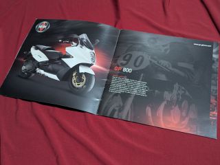 Gilera brochure προσπεκτους 2015 GP800 Runner Stalker κτλ..