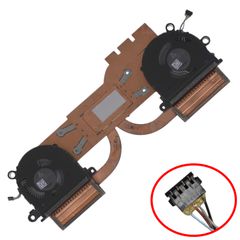 Ανεμιστηράκι Laptop - CPU Cooling Fan για HP Spectre x360 Convertible 13-AW 13-AW0000 13-AW0001 13-AW0999 13-AW0013NM 13-W003TU L71961-001 L77388-001 M20071-001 with Heatsink 5pin ( Κωδ.81692 )