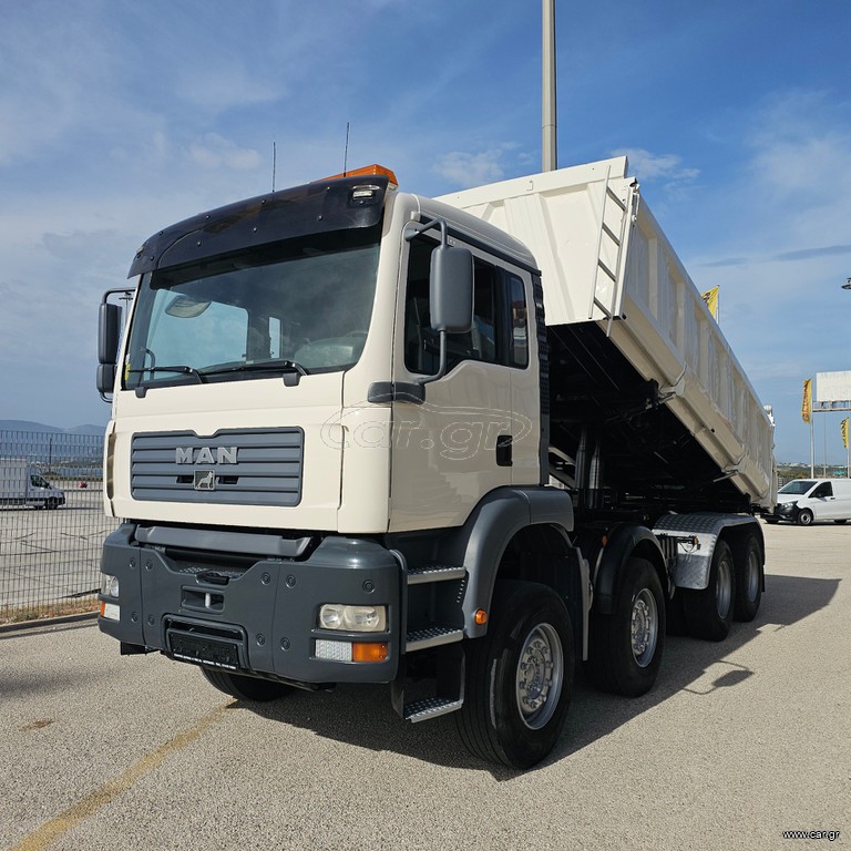 Ανατροπή MAN 2005 37.430 TGA D20 COMMRAIL 8*4 MEILLER ΑΝΑΤΡΟΠΗ