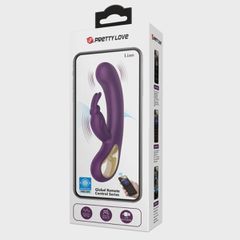 Pretty Love Liam RC Control Vibrator Purple-thumb-6