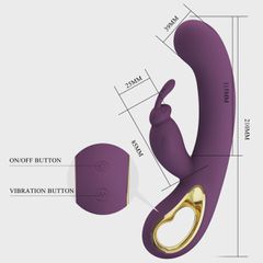 Pretty Love Liam RC Control Vibrator Purple-thumb-10