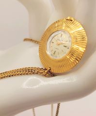Vintage 1960’ Chaika γυναικείο ρολόι κολιέ κουρδιστό 17 Jewels A9066 TIMH 150 ΕΥΡΩ