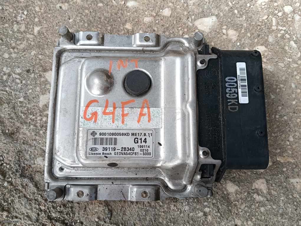 Εγκέφαλος - ECU / Engine Control Unit   G4FA     KIA CEED  06-12