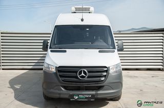 Mercedes-Benz Sprinter 2021 ΨΥΓΕΙΟ 2.2CDI 143HP 3ΘΕΣΙΟ 6ΤΑΧΥΤΟ CLIMA EU6-thumb-2