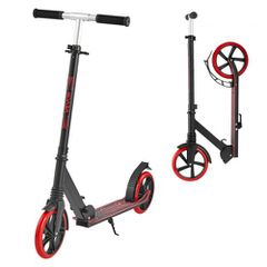 VEVOR Kick Scooter για παιδιά ηλικίας 8+, εφήβους και ενήλικες, σκούτερ μικρών παιδιών με 2 τροχούς με τιμόνι ρυθμιζόμενου ύψους, φαρδύ αντιολισθητικό κατάστρωμα, αναδιπλούμενο ελαφρύ για αγόρια και κ