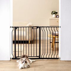 VEVOR Baby Gate, 74,9 cm-122,9 cm Extra Wide, 76,2 cm High, Dog Gate για τις πόρτες και το σπίτι σκάλες, Easy Step Walk Thru Auto Close Child Gate Πόρτα ασφαλείας για κατοικίδια με κιτ τοποθέτησης πίε