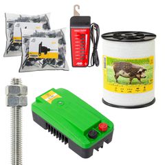 SET ΗΛΕΚΤΡΙΚΗΣ ΠΕΡΙΦΡΑΞΗΣ ΓΙΑ ΜΙΚΡΑ ΖΩΑ 12V 0.5J 500m