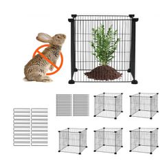 VEVOR 5 Pack Plant Protector from Animals, 15,35'' x 15,35'' Chicken Wire Protect Plant Protector, Φυτικά κλουβιά για φυτά εξωτερικού χώρου, λουλούδια & λαχανικά, Keeps Bunny Chicken Squirrels Out, 20