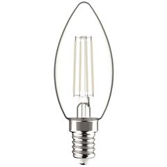 Avide LED White Filament Κερί 4.5W E14 NW 4000K