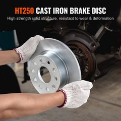 VEVOR Rear Brake Kit Συμβατό με Audi A3 (8P), VW Golf 5 6, Seat LEON, SKODA OCTAVIA, ALTEA, Κιτ αντικατάστασης κεραμικών τακακιών φρένων ρότορες φρένων, Πίσω ρότορες 253 mm-thumb-3
