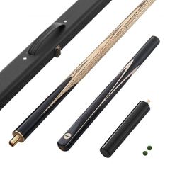 VEVOR Pool Cue, 1447,8mm Jointed Snooker Cue, Snooker Cues Stick with Extension Rod & 9,7mm Leather Tip, 538g Pools Stick για επαγγελματικό τραπέζι μπιλιάρδου, μπαρ, σπίτι, γραφείο, Περιλαμβάνει ξύλιν