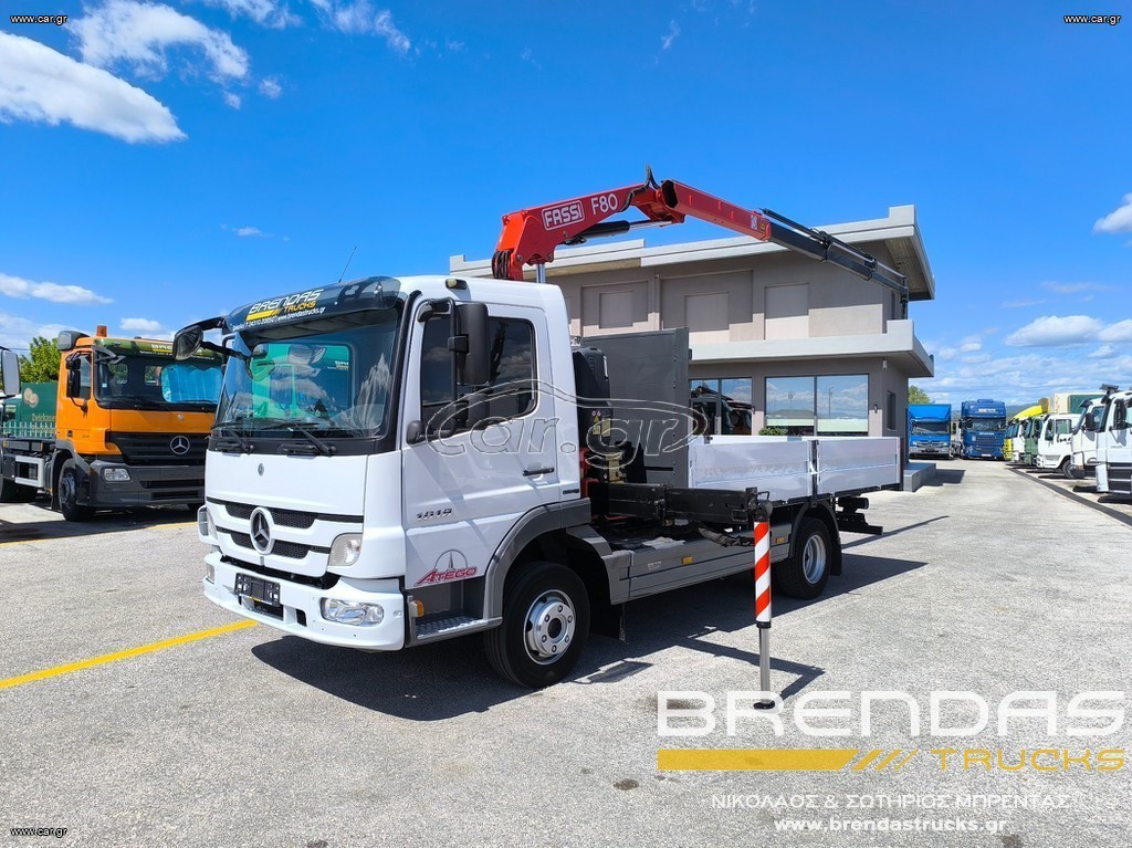 Γερανοί - Φορτηγά Με Γερανό Mercedes-Benz 2012 1018  ATEGO ΙΙΙ 1024 1022 1218