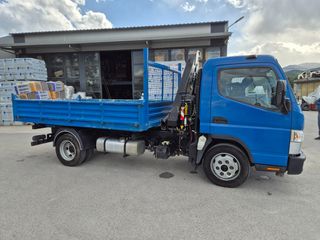 Ανατροπή + Γερανός Mitsubishi 2013 CANTER 7C18 γερανος Fassi F50 2023!!!-thumb-2