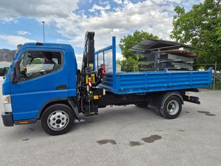 Ανατροπή + Γερανός Mitsubishi 2013 CANTER 7C18 γερανος Fassi F50 2023!!!-thumb-3